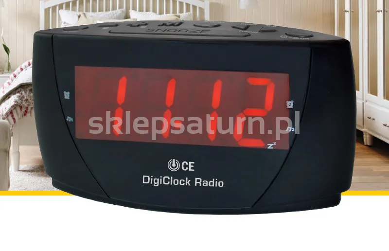 Radiobudzik DigiClock Radio CE.