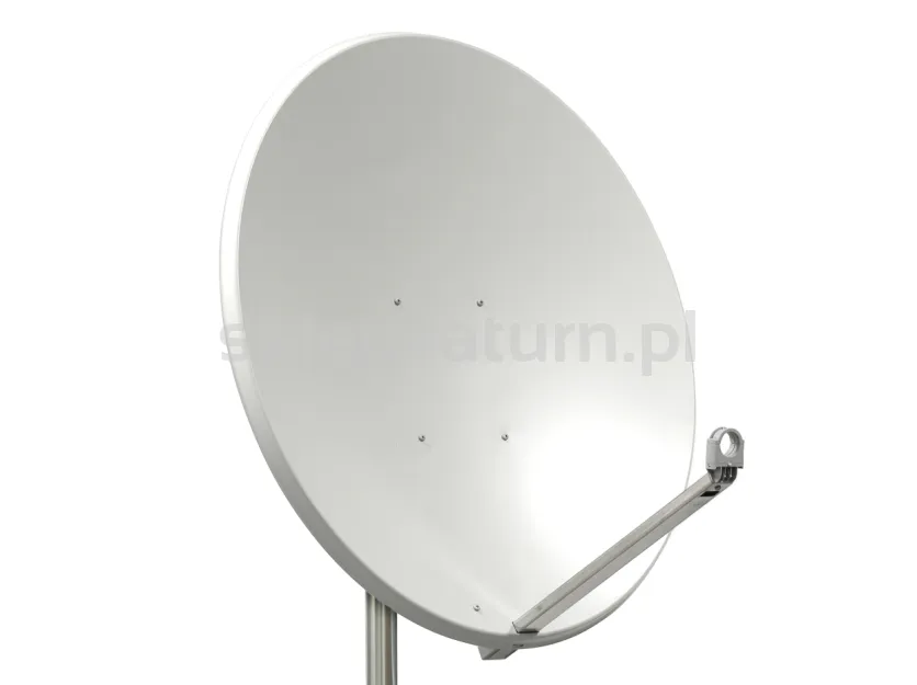 Antena satelitarna TELE System TM110 Media Line aluminiowa, jasna.