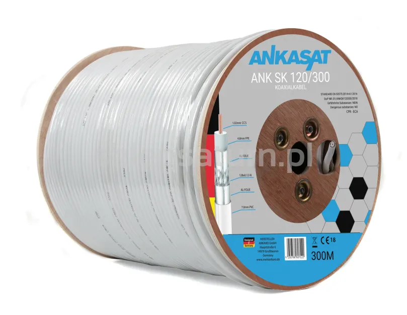 Kabel ANKASAT ANS SK 120 1.02 CCS PVC.