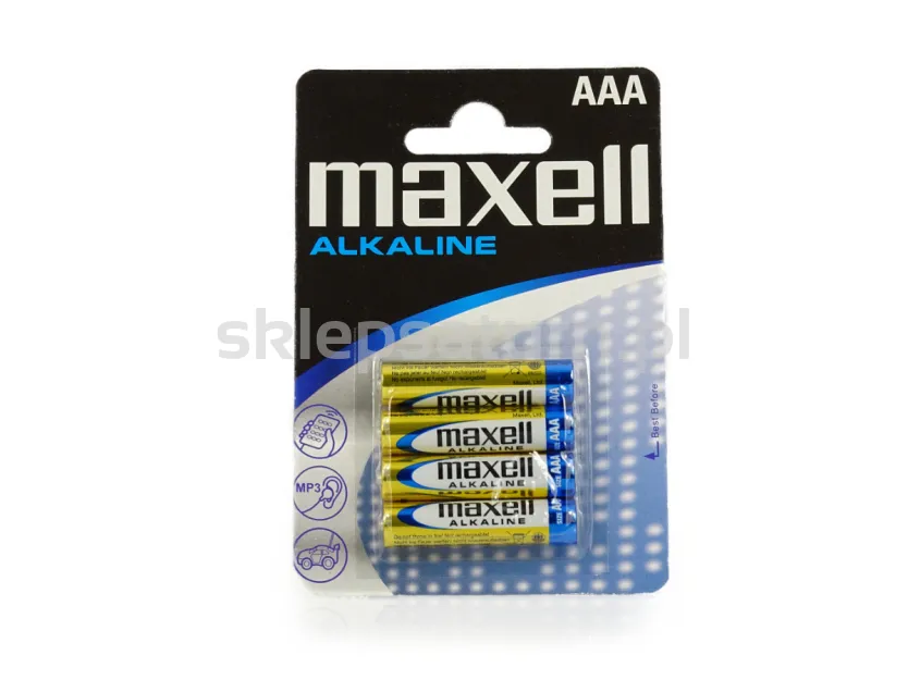 Bateria MAXELL LR03 AAA ALKALINE.