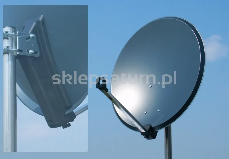 Antena satelitarna Famaval 80 SP30 ALU, grafitowa.